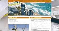 Desktop Screenshot of pandev.co.za